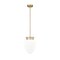 Z-Lite Gideon Pendant, 1-Light, 10 In.W x 14.5 In.H, Modern Gold/Etched Opal 1945P9-MGLD - alternate 3